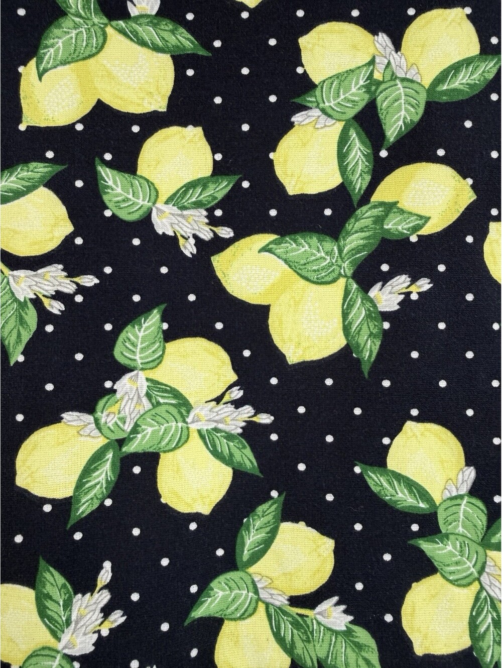 Talbots Skirt 2 Petite Short Navy Lemons Fruit Womens 2P Stretch Pencil A Line